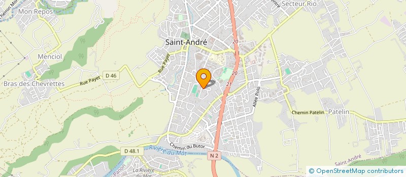 localisation de l'entreprise FORMADIS à SAINT-ANDRE