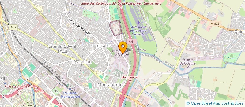 localisation de l'entreprise FORMADOC à TOULOUSE