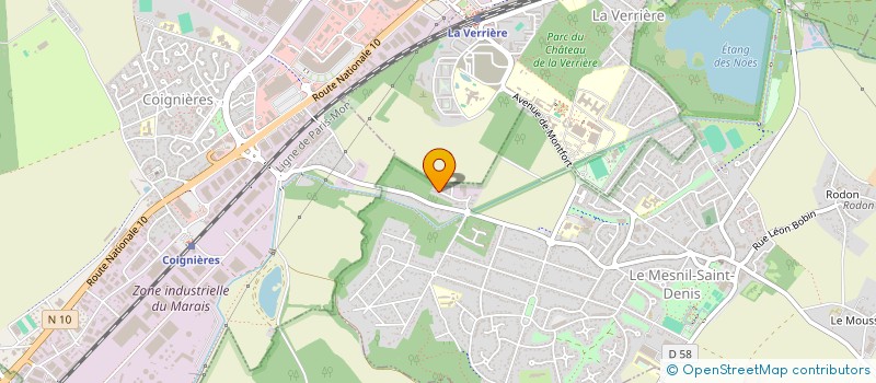 localisation de l'entreprise FORMADRONETT  LE MESNIL-SAINT-DENIS