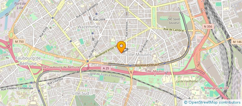 localisation de l'entreprise FORMAFAST à LILLE