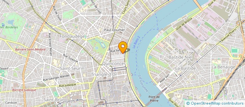 localisation de l'entreprise FORMAFEEZ  BORDEAUX