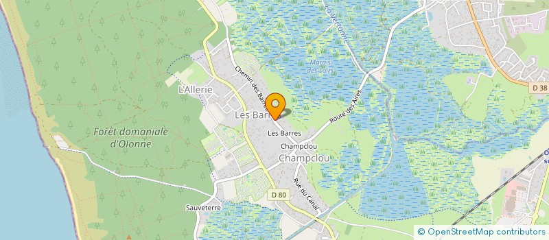 localisation de l'entreprise FORMAFIL RESEAU à LES SABLES D'OLONNE