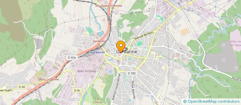 localisation de l'entreprise FORMAFIRST à GARDANNE