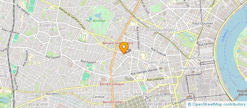 localisation de l'entreprise FORMAFOND  BORDEAUX