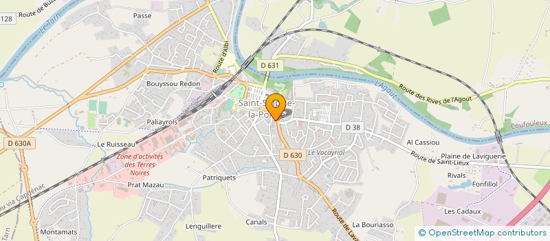 localisation de l'entreprise FORMAFRANCE à SAINT-SULPICE-LA-POINTE