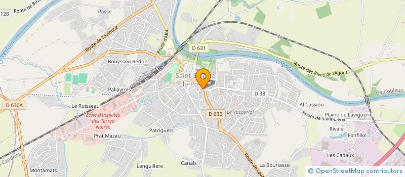 localisation de l'entreprise FORMAFRANCE COLLECTIVITES SANTE à SAINT-SULPICE-LA-POINTE