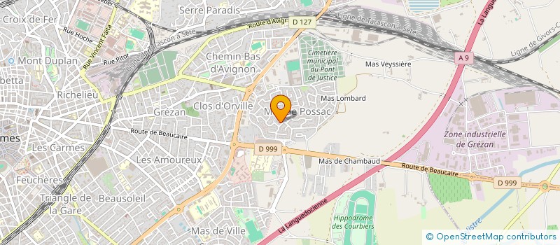 localisation de l'entreprise FORMAGARD  NIMES