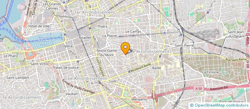 localisation de l'entreprise FORMAGARI SAS  MARSEILLE