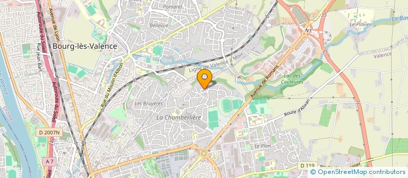 localisation de l'entreprise FORMAGE à BOURG-LES-VALENCE