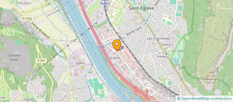 localisation de l'entreprise FORMAGIR à SAINT-EGREVE