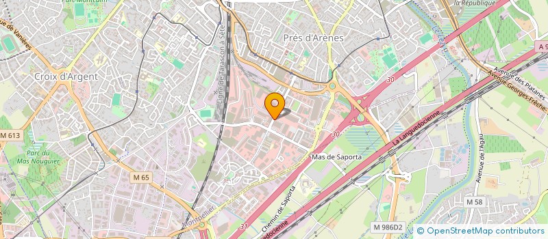 localisation de l'entreprise FORMAIDE à MONTPELLIER
