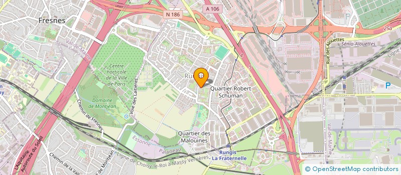 localisation de l'entreprise FORMAIRPORT à SAINT-MANDE