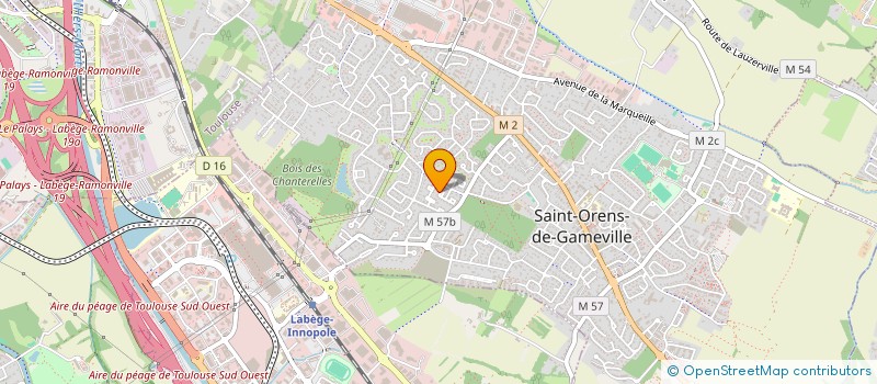 localisation de l'entreprise FORMALAB 31  SAINT-ORENS-DE-GAMEVILLE