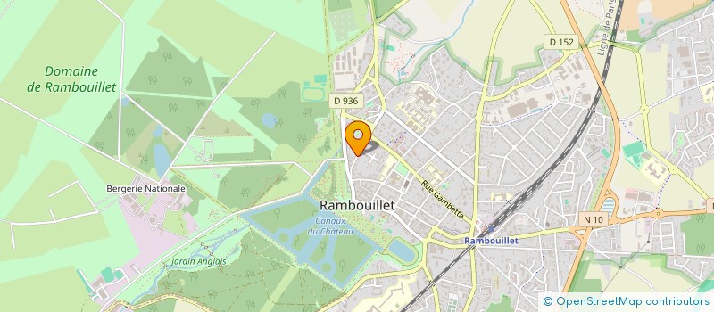 localisation de l'entreprise FORMALAND  RAMBOUILLET