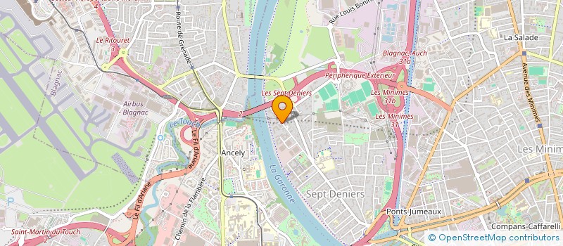 localisation de l'entreprise FORMALIGUE 31 à TOULOUSE