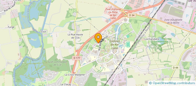 localisation de l'entreprise FORMALISA INSTITUT  BRUZ