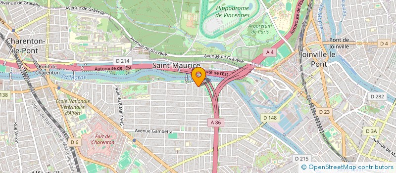localisation de l'entreprise FORMALISME à MAISONS-ALFORT