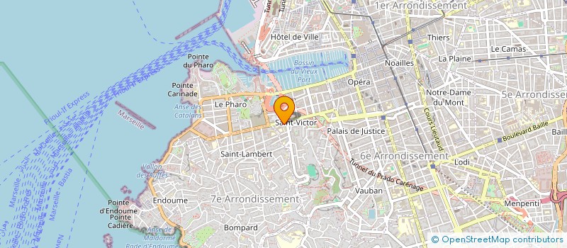 localisation de l'entreprise FORMALITAS à MARSEILLE