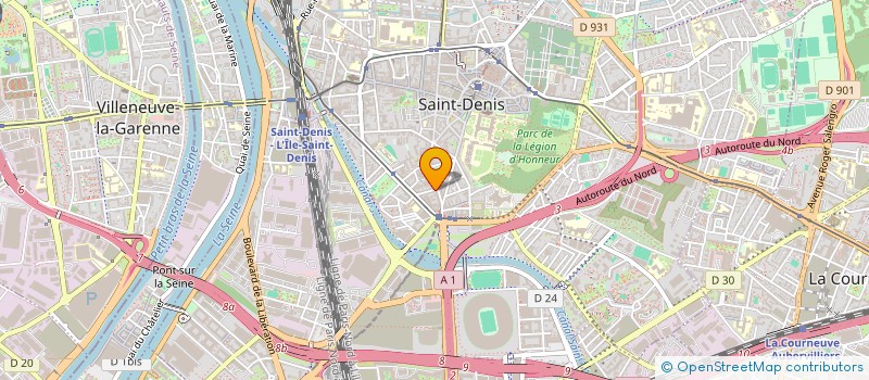 localisation de l'entreprise FORMALITES ASSISTANCE  SAINT-DENIS