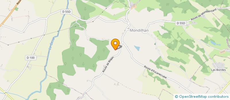 localisation de l'entreprise FORMALITES ET COMMINGES  MONTMAURIN