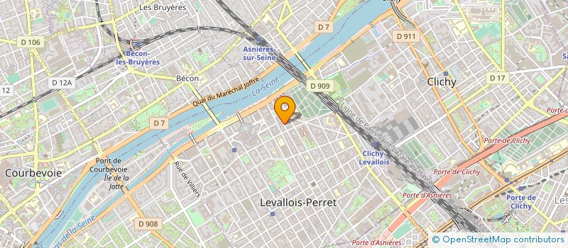 localisation de l'entreprise FORMALSUP à LEVALLOIS-PERRET