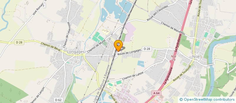 localisation de l'entreprise FORMALUD  LONGAGES