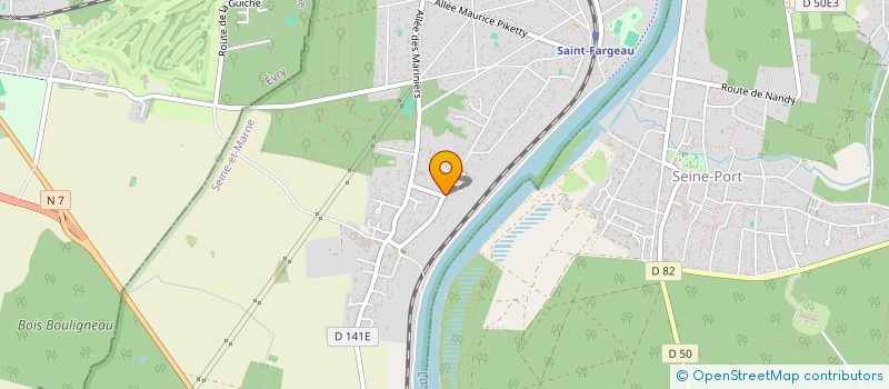 localisation de l'entreprise FORMALYS  SAINT-FARGEAU-PONTHIERRY