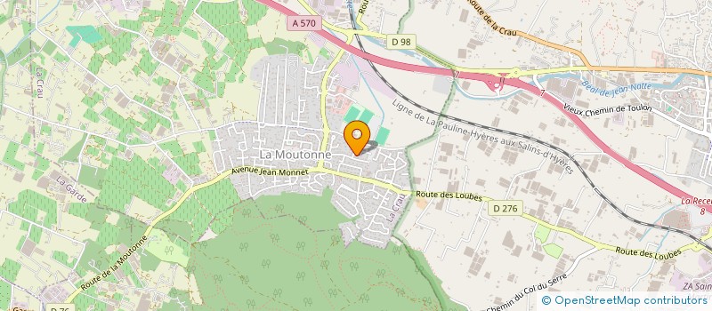 localisation de l'entreprise FORMAMAILS BUSINESS  LA CRAU