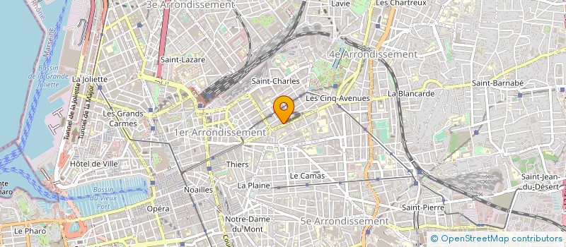 localisation de l'entreprise FORMAN à MARSEILLE