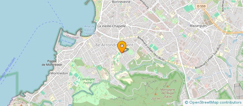 localisation de l'entreprise FORMAN INVEST  MARSEILLE