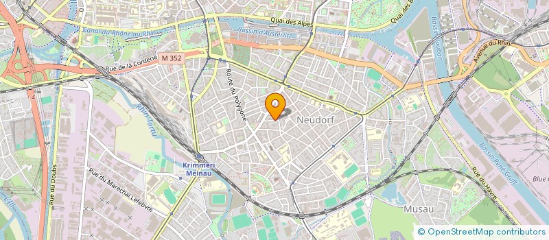 localisation de l'entreprise FORMANET à STRASBOURG