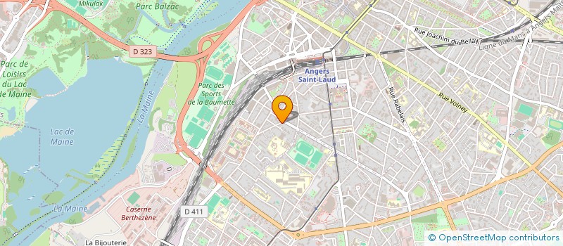 localisation de l'entreprise FORMAPICS à ANGERS