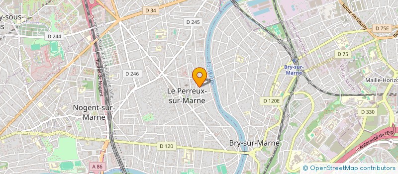 localisation de l'entreprise FORMAPLACE à LE PERREUX-SUR-MARNE
