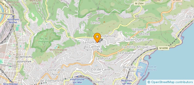 localisation de l'entreprise FORMAPLAS RHONE ALPES à VILLEFRANCHE SUR MER
