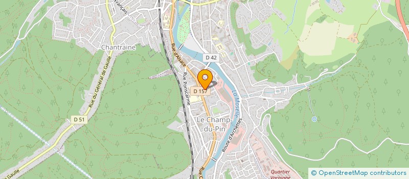 localisation de l'entreprise FORMAPOLE EPINAL à EPINAL
