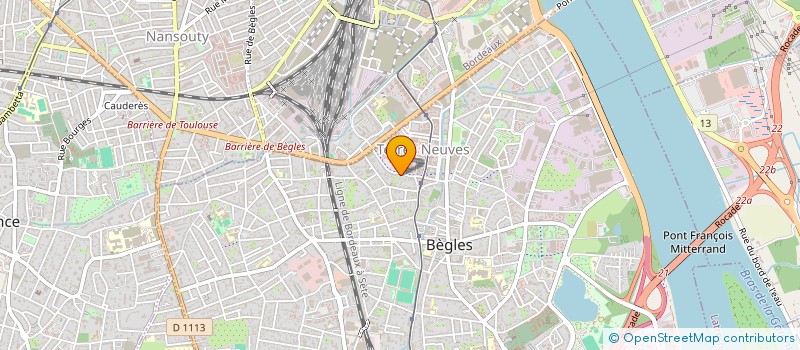 localisation de l'entreprise FORMAPOSTE GRAND OUEST à BEGLES