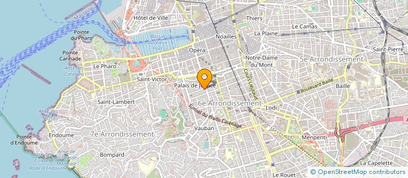 localisation de l'entreprise FORMAPRO à MARSEILLE