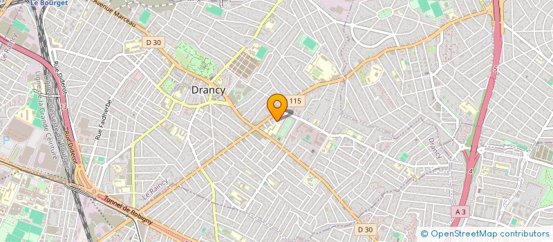 localisation de l'entreprise FORMAPRO à DRANCY
