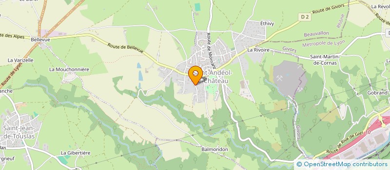 localisation de l'entreprise FORMAPRO CONCEPT  BEAUVALLON