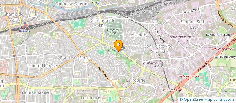 localisation de l'entreprise FORMAPRO SERVICE  RENNES