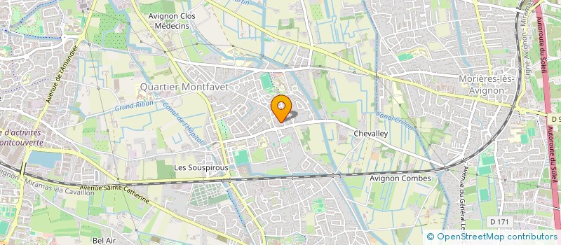 localisation de l'entreprise FORMAPROGPEC à AVIGNON