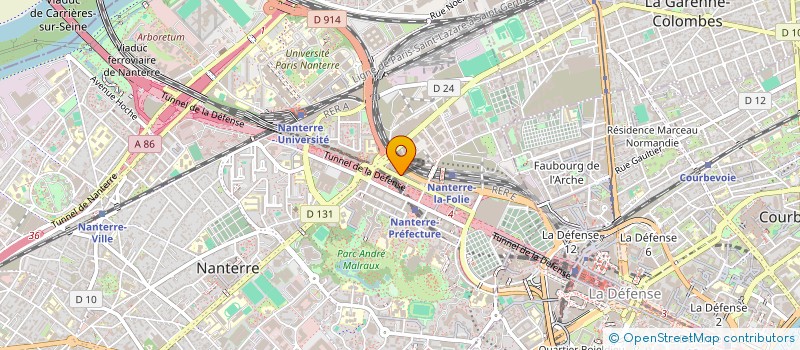 localisation de l'entreprise FORMAQUALI  IVRY-SUR-SEINE