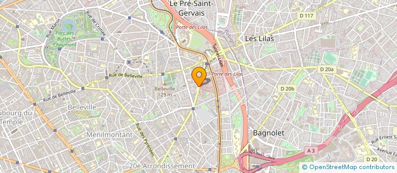 localisation de l'entreprise FORMAREVE  PARIS