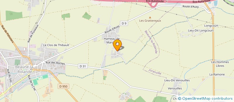 localisation de l'entreprise FORMARISQUES  BEAUNE-LA-ROLANDE