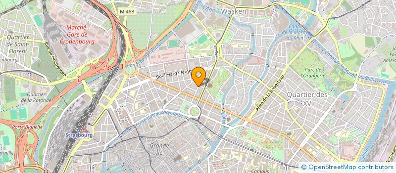 localisation de l'entreprise FORMARKET à STRASBOURG
