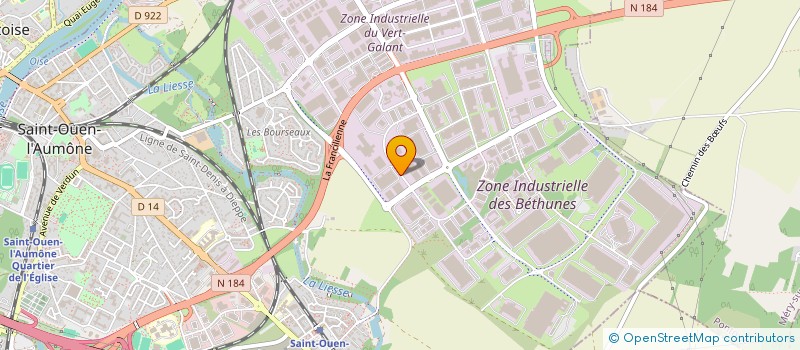 localisation de l'entreprise FORMARO à SAINT-OUEN-L'AUMONE