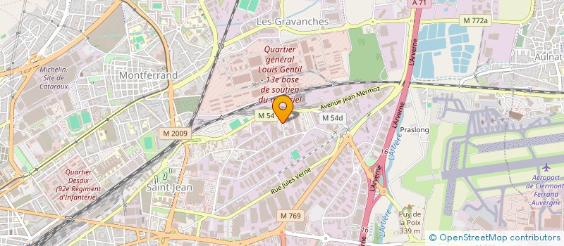 localisation de l'entreprise FORMAROC  CLERMONT-FERRAND