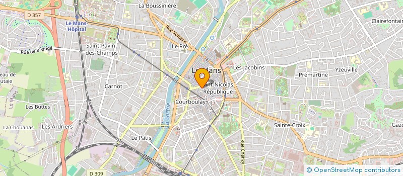 localisation de l'entreprise FORMASARTHE  LE MANS