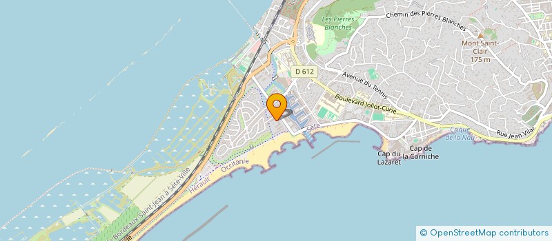 localisation de l'entreprise FORMASETE à SETE