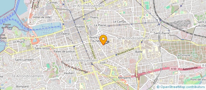 localisation de l'entreprise FORMASHOT à MARSEILLE
